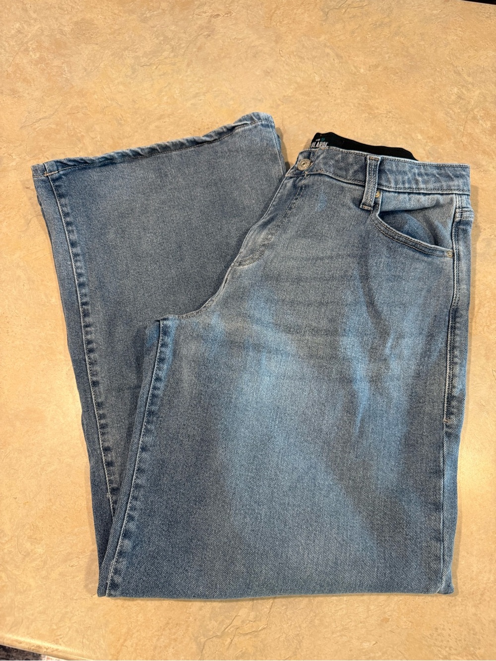 LuLaRoe Women's Light Blue Wide Leg Flare Jeans